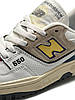 Жіночі кросівки New Balance 550 White Yellow Взуття Нью Беланс білі кольорові шкіряні весна літо осінь, фото 8