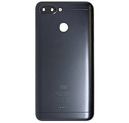 Задня кришка Xiaomi Redmi 6 Global чорна 2 SIM
