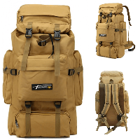 Тактический рюкзак на 70 л (70х35х15см) XS1707 Койот / Армейский баул / Походная сумка на спину