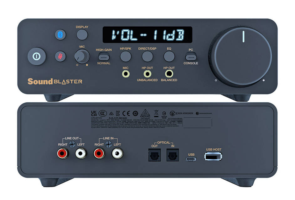 Creative Sound Blaster X5 オーディオインターフェイス Sound Blaster X5 デュアルDAC＆デュアルXAMP ヘッドホン