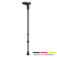 Анатомічна алюмінієва тростина для правої руки висота 73-96 см колір-антрацит ANATOM REBOTEC