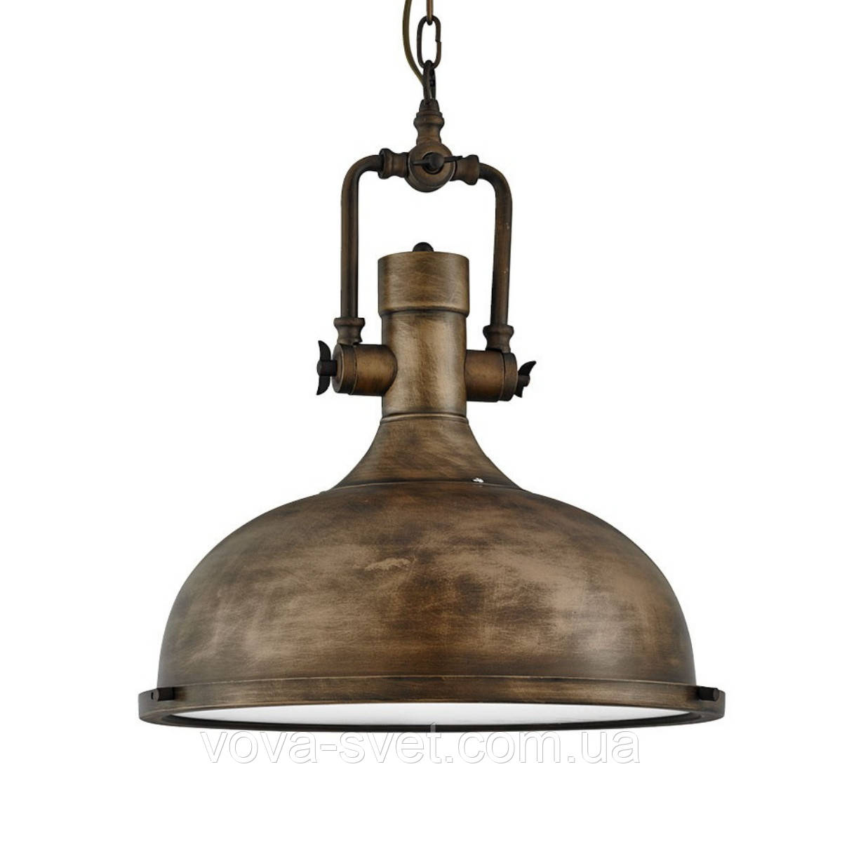 Світильник стельовий купол Loft [Industrial Pendants ](black gold)