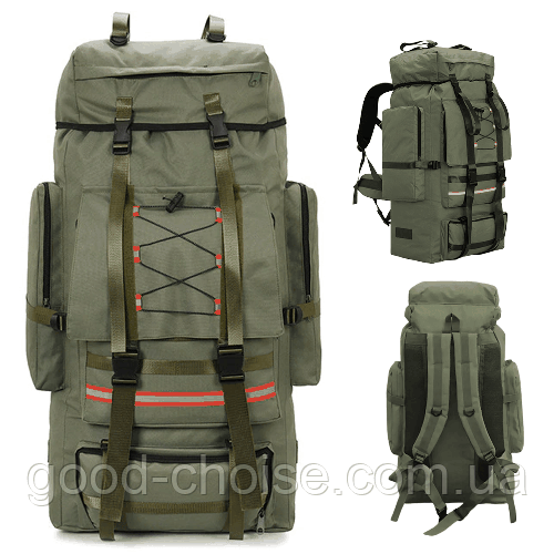 Тактический рюкзак 130л (75х40х25 см), S130P Олива / Армейский баул ...
