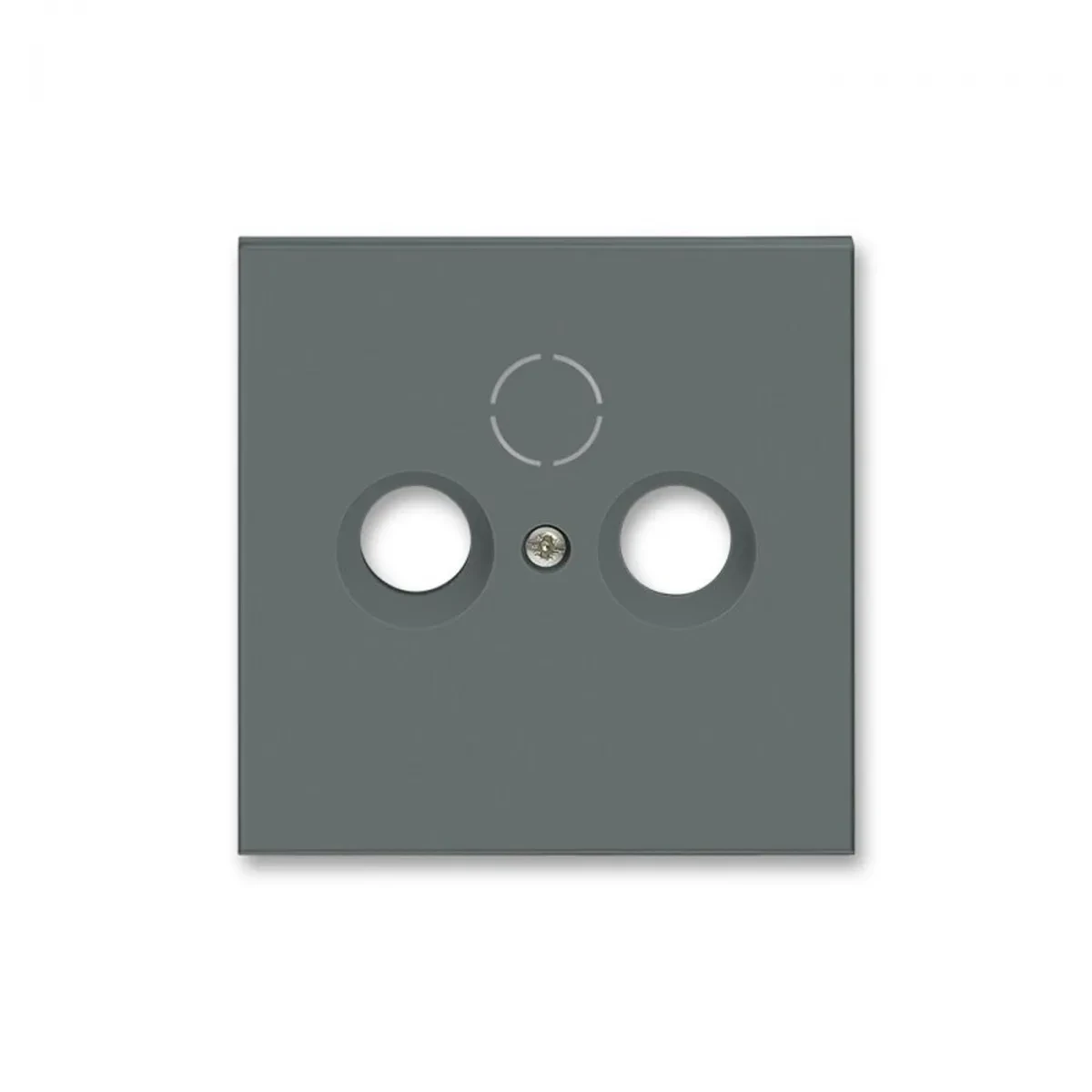Накладка телевізійної розетки TV+R+SAT ABB Neo 5011M-A00300 61 Графіт (2CHM080300A4061)