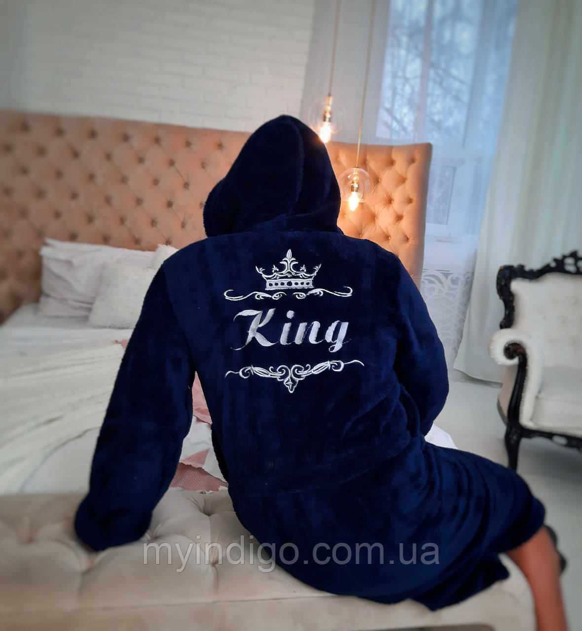 Чоловічий халат "King"