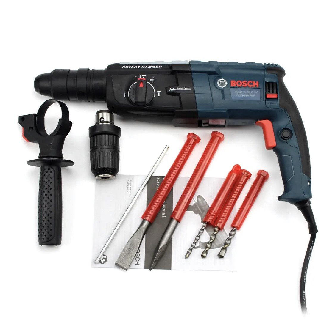 Купити Перфоратор Bosch GBH 2-28 DFV 900 Вт 3.2 Дж, перфоратор Бош для ...