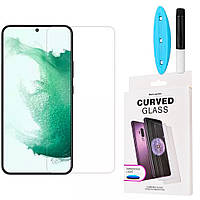 Защитное стекло CDK UV Curved для Samsung Galaxy S23 (S911) (014217) (clear)