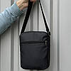Чоловіча сумка барсетка Under Armour чорна через плече Андер Армор месенджер, фото 4