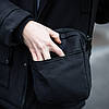 Чоловіча сумка барсетка Under Armour чорна через плече Андер Армор месенджер, фото 8