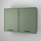 Навісна двохдверна шафка для кухні з фасадами МДФ Верхні кухонні тумби з корпусом з ЛДСП 80 см шириною, фото 6