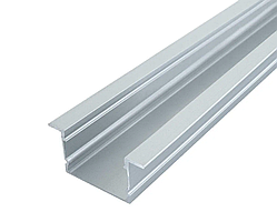 Рустовочний профіль 30х20мм алюмінієвий руст декоративний для фасаду та інтер'єру довжина 2 метри