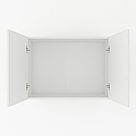 Навісна двохдверна шафка для кухні з фасадами МДФ Верхні кухонні тумби з корпусом з ЛДСП 80 см шириною, фото 9