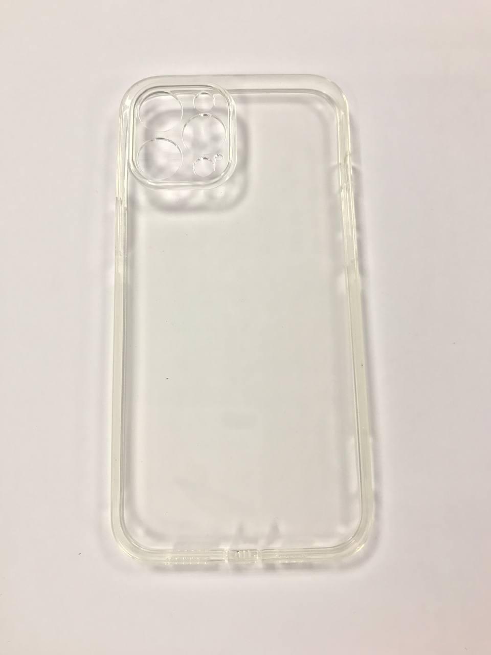 Силікон  "OU CASE" IPHONE 12 PRO MAX ПРОЗОРИЙ, фото 1