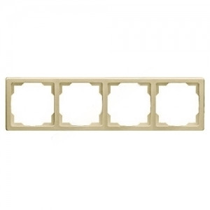 Рамка 4 поста ABB Swing Шампань (3901J-A00040 33)