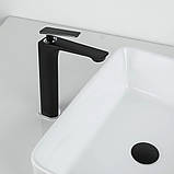 Змішувач для умивальника Frap F1057-2 високий, фото 2