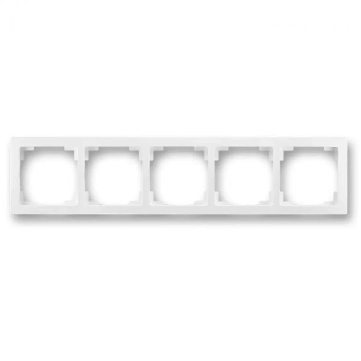 Рамка 5 постів ABB Swing Білий (3901J-A00050 B1)