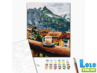 Картина по номерам Капучино с горным привкусом, Brushme (40х50 см) (107340)