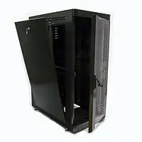 Серверный шкаф CMS UA-MGSE33610MB Black 33U, 610х1055 мм, 19"