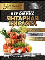 Бурштинова кислота 2 гр (TM Agromaksi)