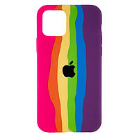 Чохол Fiji Colorfull для Apple iPhone 12 Pro бампер накладка Pink Neon