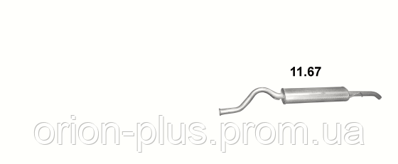 Глушитель Лада Приора 2170 1,6 Седан (POLMO Польша) 11.67 — Купить ...