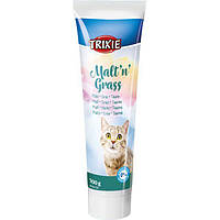 Паста проти грудок вовни Malt'n'Grass Anti-Hairball для котів Trixie (Тріксі) 100 г