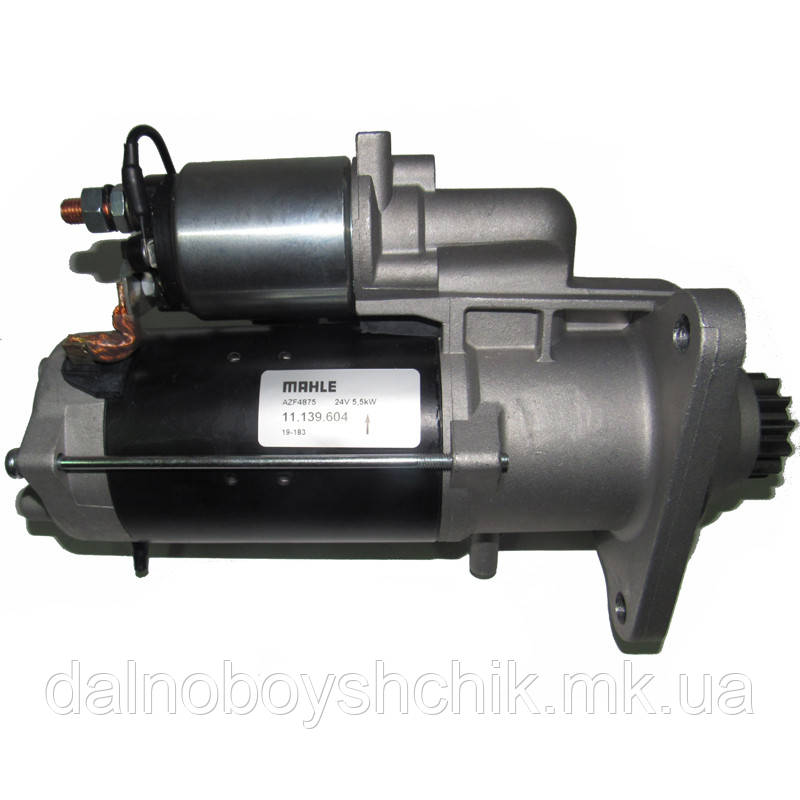 Стартер MAN TGA 24V, 5.5 kW MAHLE MS 757( 51262017228, 51262017239, 51262017195, 51262017220 ), фото 1