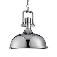 Светильник потолочный купол Loft [ Industrial Pendants ] (chrome)