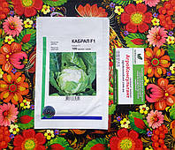 Насіння цвітної капусти Кабрал F1 (Syngenta \ Агропак), 100 насінин середньостигла (75-80 днів), округла форма