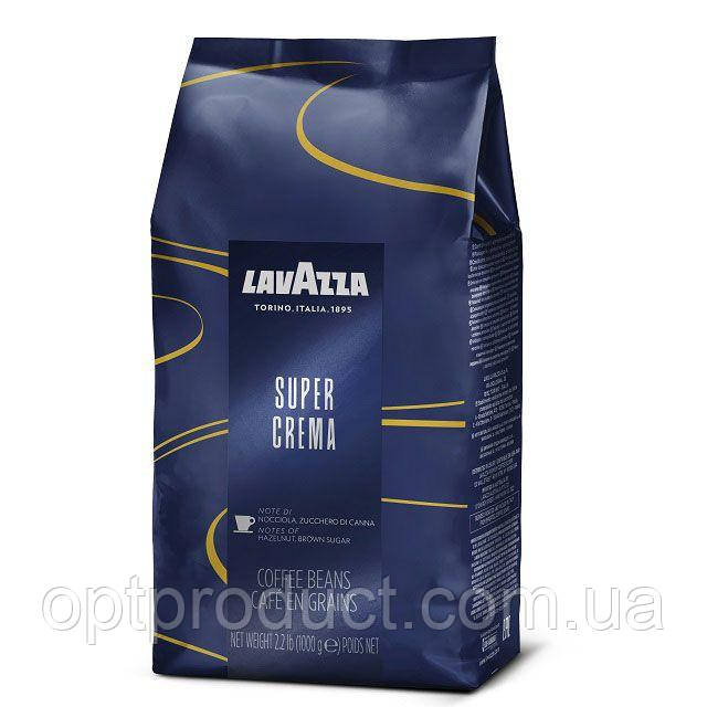 Кава в зернах Lavazza Super Crema 1кг