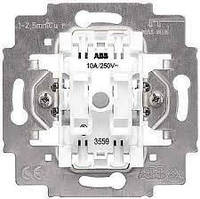 Выключатель/переключатель 1-клавишный проходной (механизм) АВВ (3559-A06445)