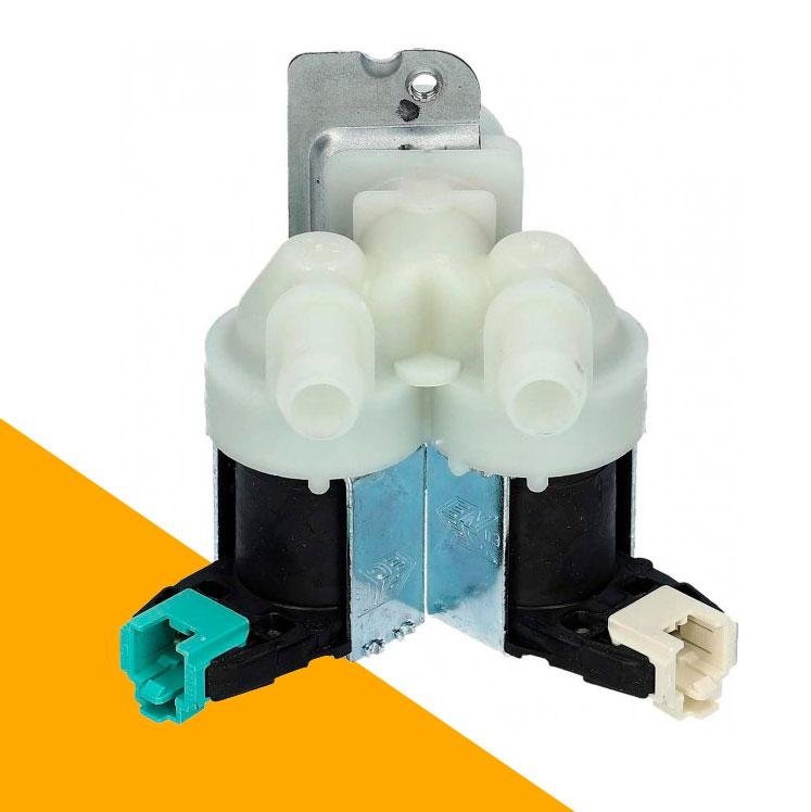 Клапан для пральної машини 2х180° Whirlpool 481228128468, фото 1