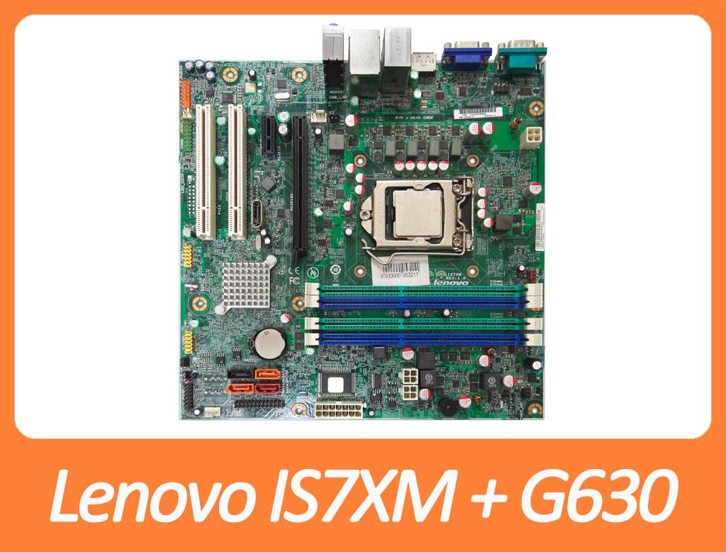 Материнська плата Lenovo IS7XM/s1155/DDR3 + процесор G630