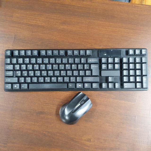 Беспроводная Клавиатура и Мышка для Компьютера Keyboard Wireless ...