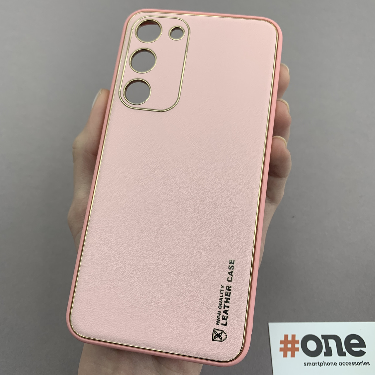 Чохол для Samsung Galaxy S23 Plus шкіряний матовий чохол із захистом камери на самсунг с23 плюс рожевий u9h