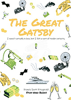 Книга Study Hard Readers Level B1 The Great Gatsby