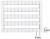 Маркировка для клемм ОНКА без надписи размер 5х5 мм