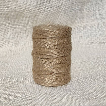 Шпагат джутовий 150 г, 2 мм, 3 нитки, фото 1
