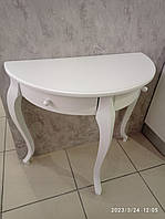 Консоль пристінна колір білий