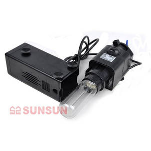 Стерилизатор SunSun JUP-23, UV 13 Вт. Ультрафіолетовий стерилізатор для води в акваріумі., фото 3