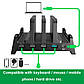 Вертикальна регульована підставка для ноутбука док-станція Type-C, USB×4 Vaydeer, фото 3