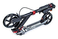 Самокат двоколісний Scale Sports SS-08. Black. Ручне гальмо! Led-ліхтарик!, фото 5