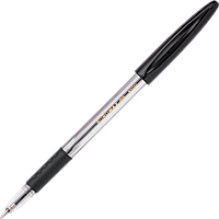 Кулькова ручка (0.7 мм, чорна) Buromax Classis Grip BM.8100-02