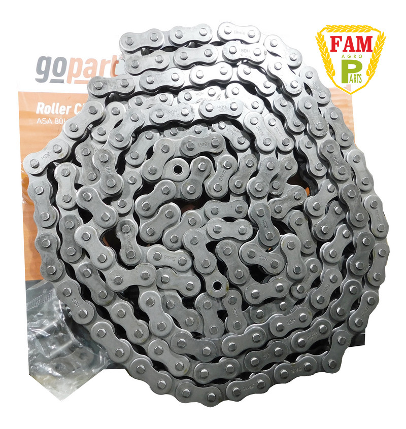 Ланцюг роликовий 16А1H, ПР-25,4  Gopart (COCO), 80Н-1, 16А-1H, 16AH1, 16AH-1 Claas