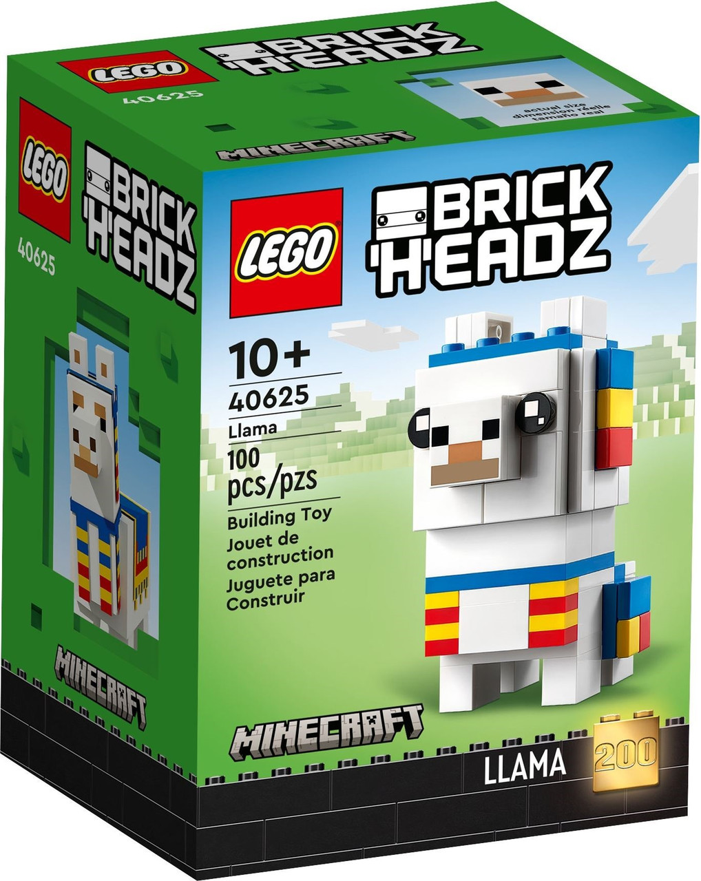 Lego BrickHeadz Майнкрафт Лама 40625, фото 1