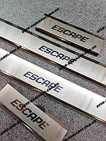 Накладки на пороги FORD ESCAPE III *2011-2019 (Форд Эскейп 3)