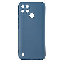 Чехол (накладка) OPPO Realme C25Y, Original Soft Case, Dark Blue, Синий