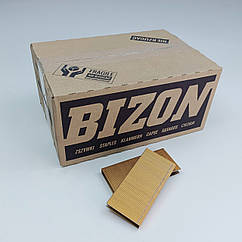 Скоба 50 Z (столярна) в коробці 10.500 шт. BIZON (пневмо)