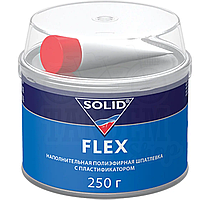 Шпатлевка по пластику наполнительная полиэфирная Solid Flex, 250 г