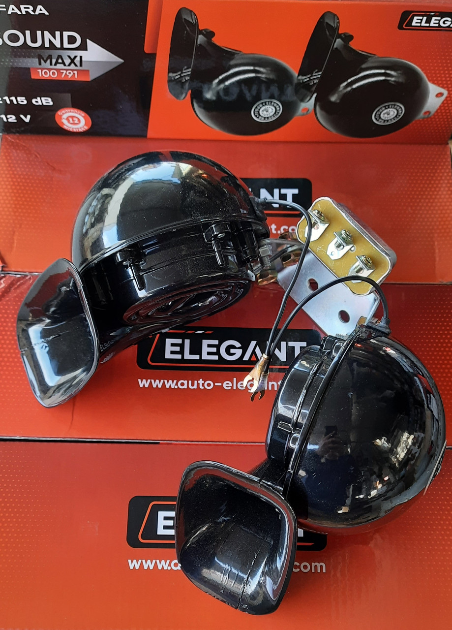 Сигнал звуковий автомобільний Elegant 100791 12v